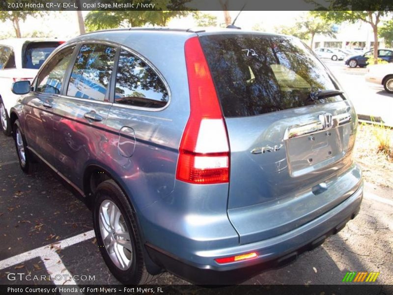 Opal Sage Metallic / Ivory 2010 Honda CR-V EX-L