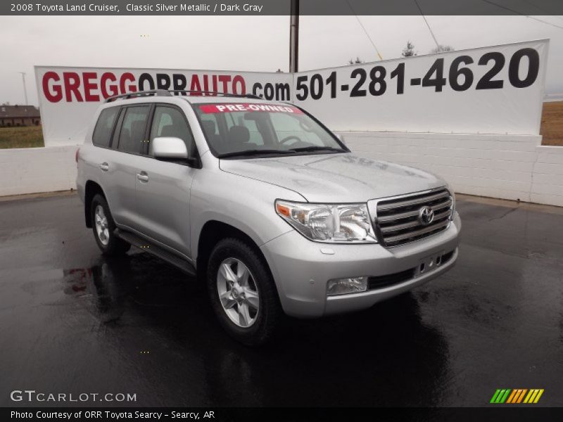 Classic Silver Metallic / Dark Gray 2008 Toyota Land Cruiser