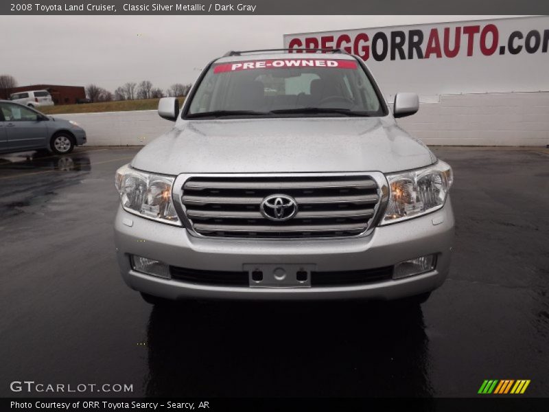 Classic Silver Metallic / Dark Gray 2008 Toyota Land Cruiser