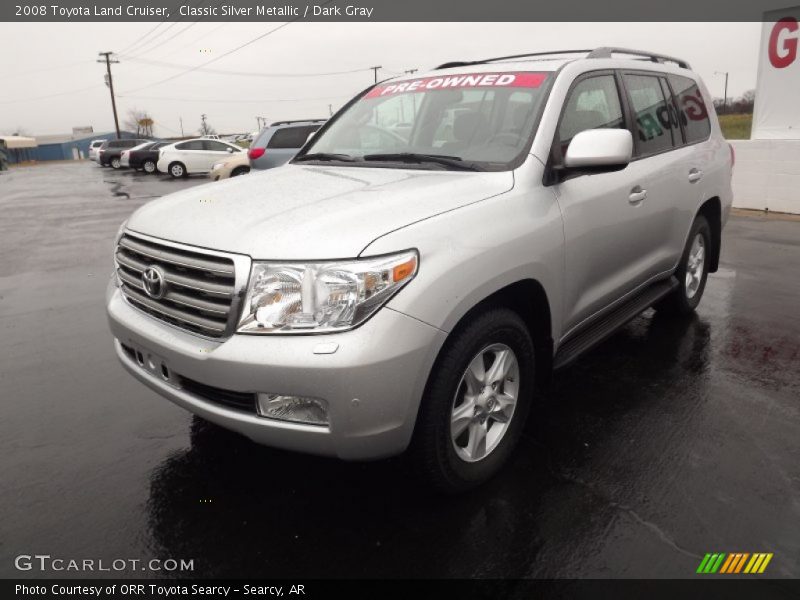 Classic Silver Metallic / Dark Gray 2008 Toyota Land Cruiser
