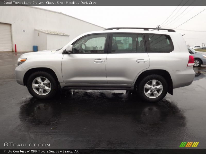 Classic Silver Metallic / Dark Gray 2008 Toyota Land Cruiser