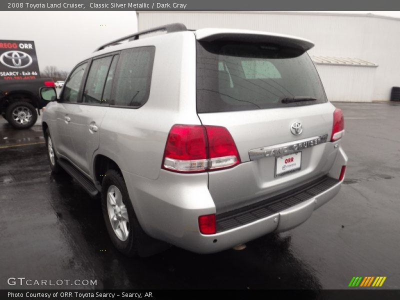 Classic Silver Metallic / Dark Gray 2008 Toyota Land Cruiser