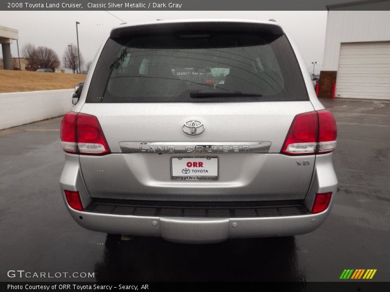 Classic Silver Metallic / Dark Gray 2008 Toyota Land Cruiser