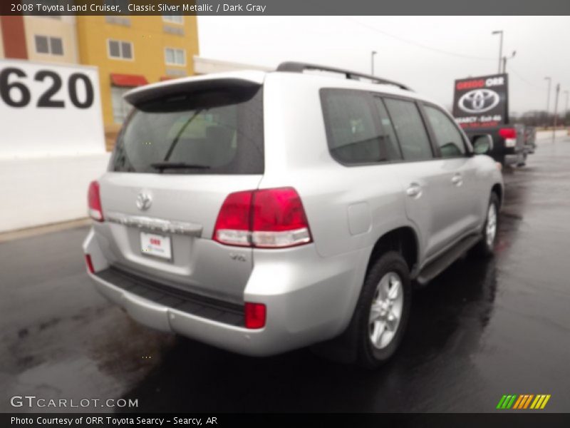 Classic Silver Metallic / Dark Gray 2008 Toyota Land Cruiser