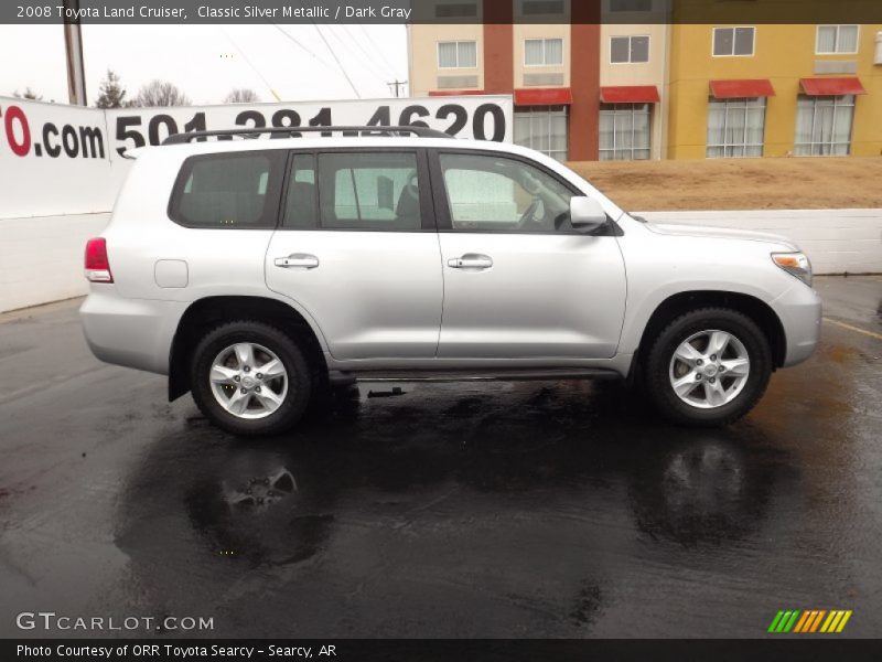 Classic Silver Metallic / Dark Gray 2008 Toyota Land Cruiser