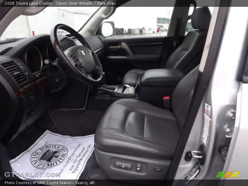Classic Silver Metallic / Dark Gray 2008 Toyota Land Cruiser