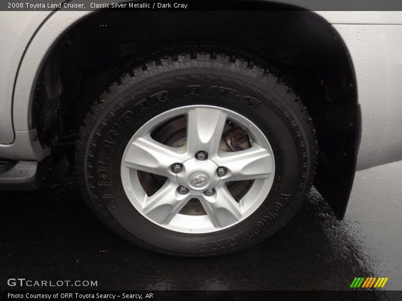 Classic Silver Metallic / Dark Gray 2008 Toyota Land Cruiser