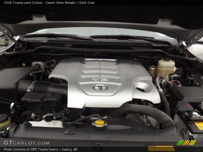 Classic Silver Metallic / Dark Gray 2008 Toyota Land Cruiser