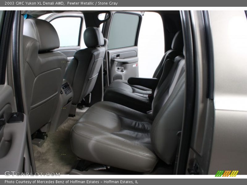 Pewter Metallic / Stone Gray 2003 GMC Yukon XL Denali AWD