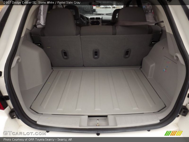 Stone White / Pastel Slate Gray 2007 Dodge Caliber SE