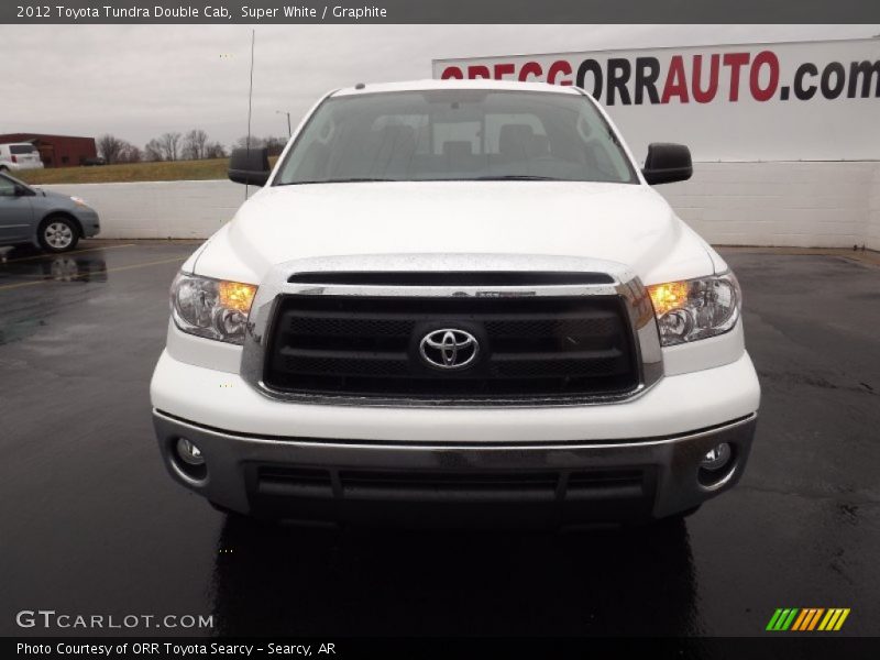 Super White / Graphite 2012 Toyota Tundra Double Cab