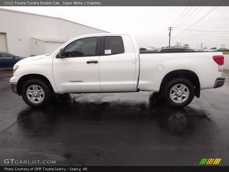 Super White / Graphite 2012 Toyota Tundra Double Cab