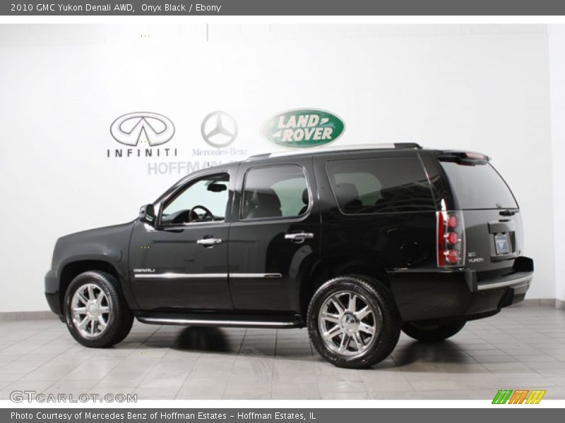 Onyx Black / Ebony 2010 GMC Yukon Denali AWD