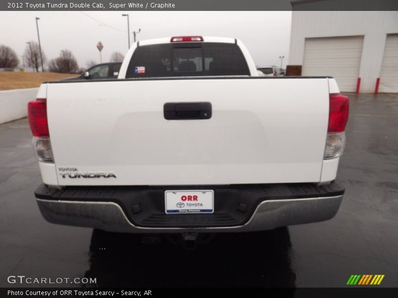 Super White / Graphite 2012 Toyota Tundra Double Cab