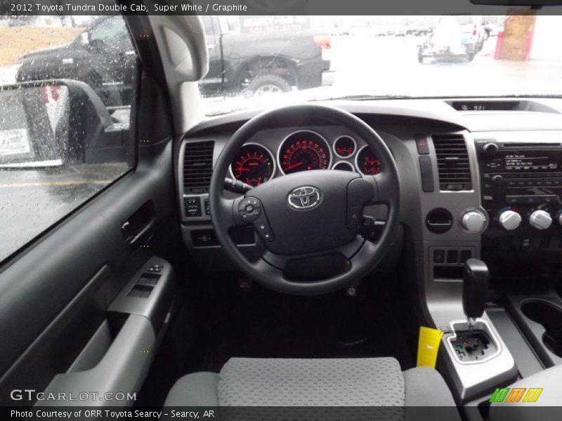 Super White / Graphite 2012 Toyota Tundra Double Cab