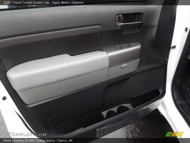 Super White / Graphite 2012 Toyota Tundra Double Cab