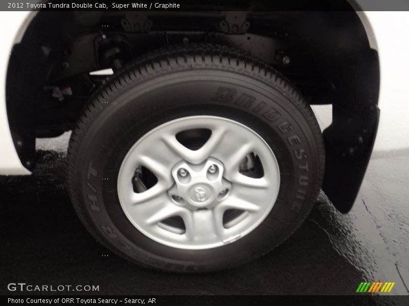 Super White / Graphite 2012 Toyota Tundra Double Cab