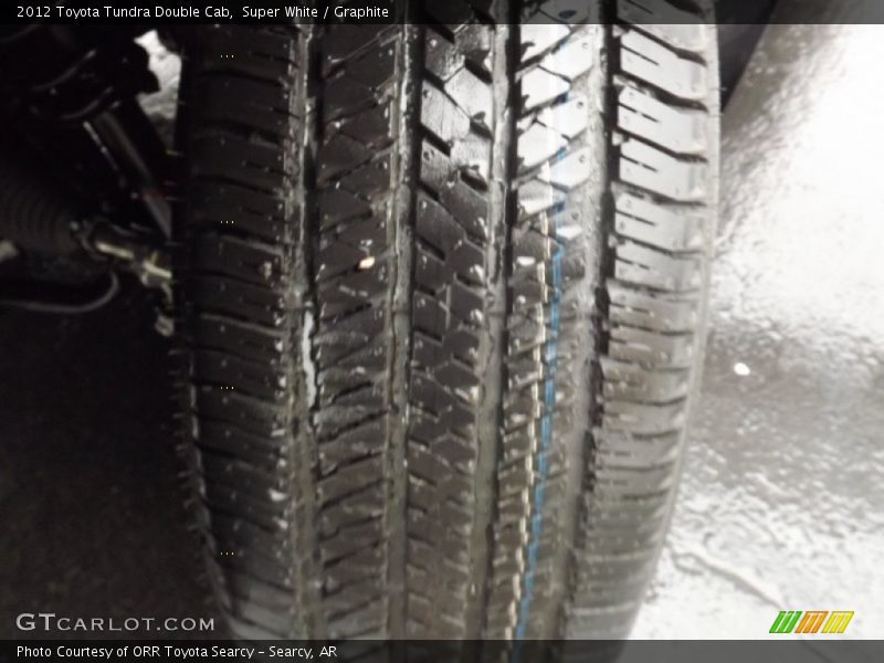 Super White / Graphite 2012 Toyota Tundra Double Cab