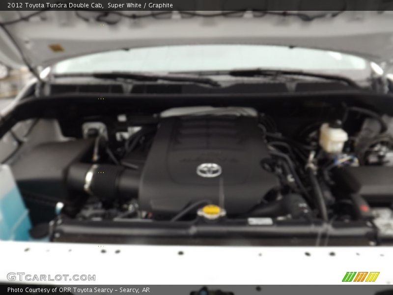 Super White / Graphite 2012 Toyota Tundra Double Cab