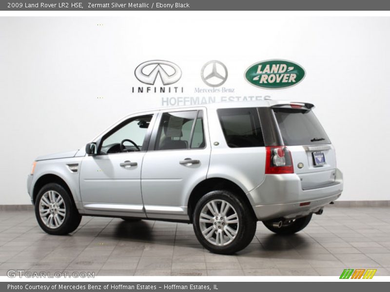 Zermatt Silver Metallic / Ebony Black 2009 Land Rover LR2 HSE