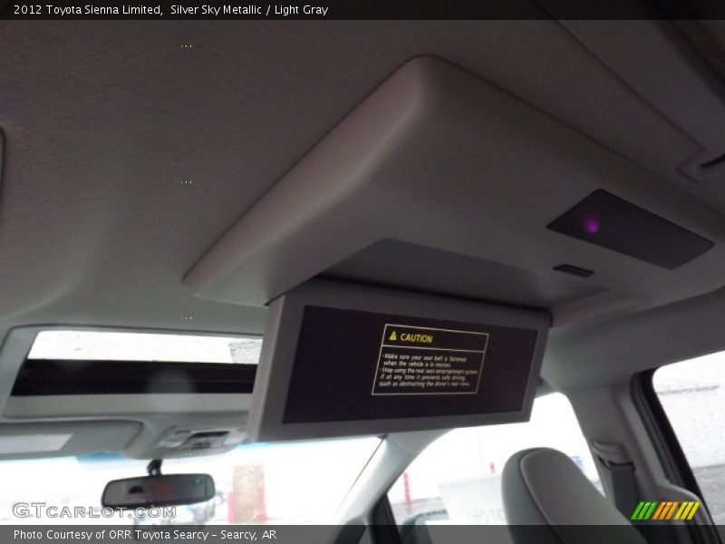 Silver Sky Metallic / Light Gray 2012 Toyota Sienna Limited