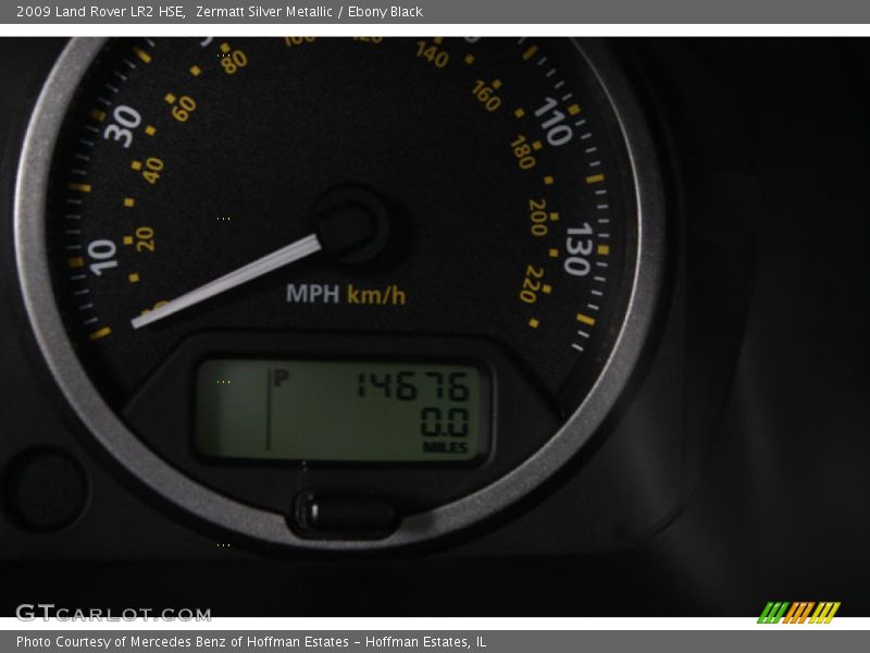 Zermatt Silver Metallic / Ebony Black 2009 Land Rover LR2 HSE