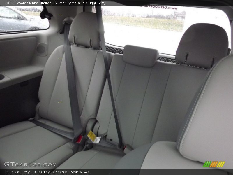 Silver Sky Metallic / Light Gray 2012 Toyota Sienna Limited