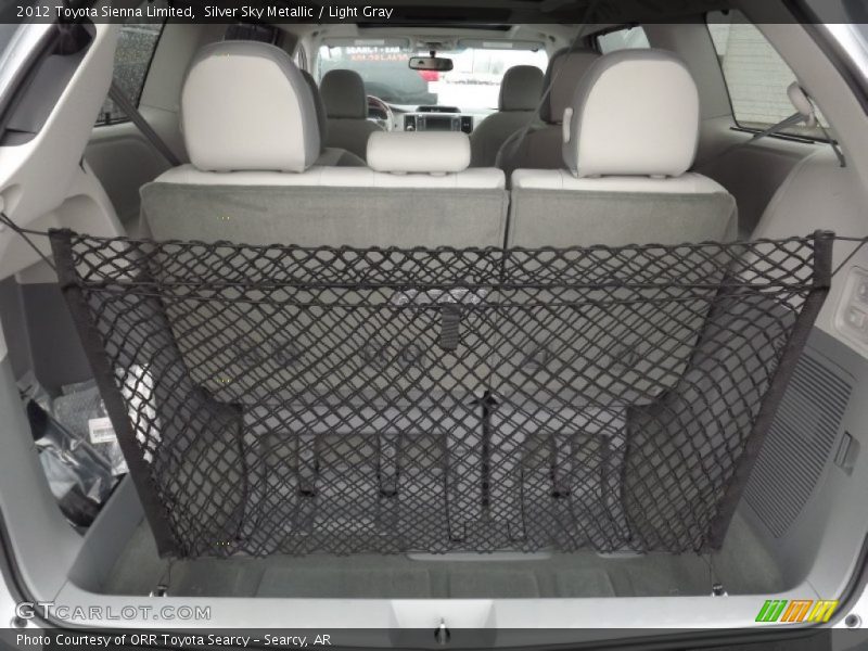 Silver Sky Metallic / Light Gray 2012 Toyota Sienna Limited