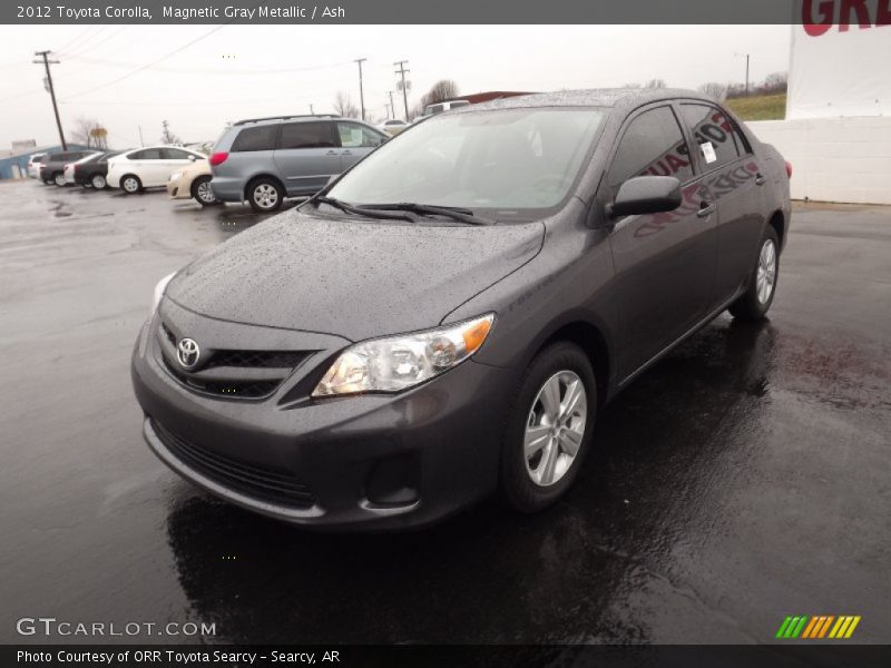 Magnetic Gray Metallic / Ash 2012 Toyota Corolla
