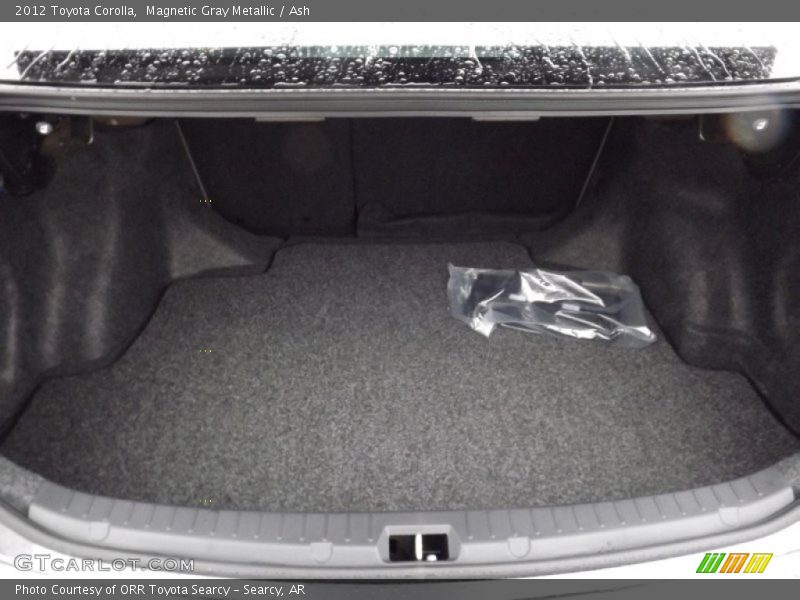 Magnetic Gray Metallic / Ash 2012 Toyota Corolla