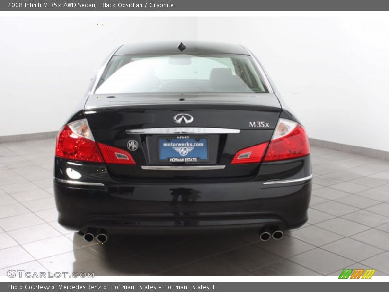 Black Obsidian / Graphite 2008 Infiniti M 35x AWD Sedan