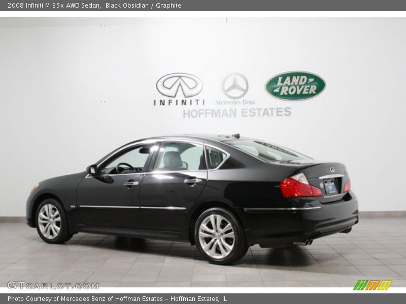 Black Obsidian / Graphite 2008 Infiniti M 35x AWD Sedan
