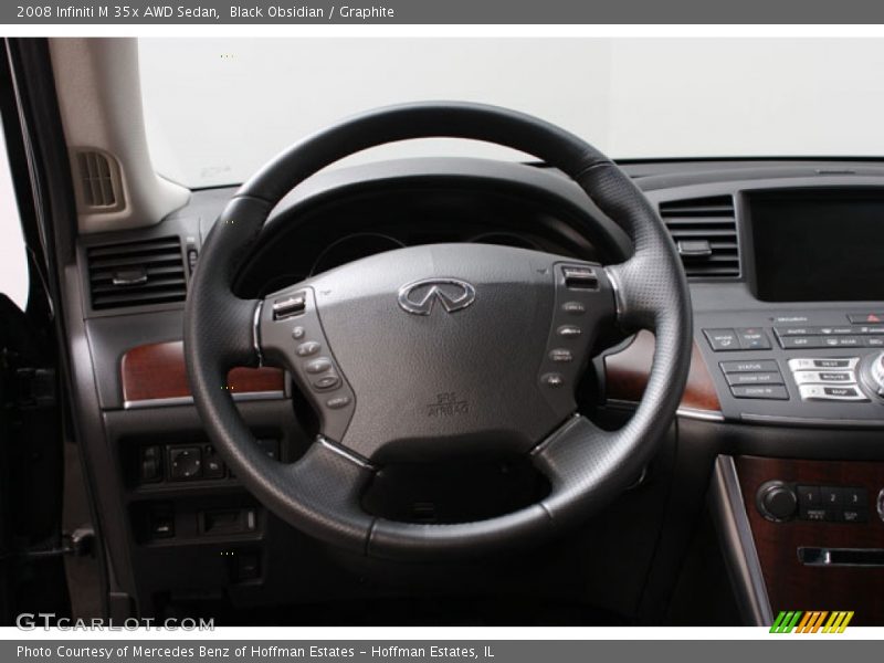 Black Obsidian / Graphite 2008 Infiniti M 35x AWD Sedan