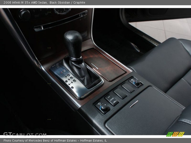Black Obsidian / Graphite 2008 Infiniti M 35x AWD Sedan