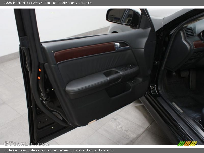 Black Obsidian / Graphite 2008 Infiniti M 35x AWD Sedan