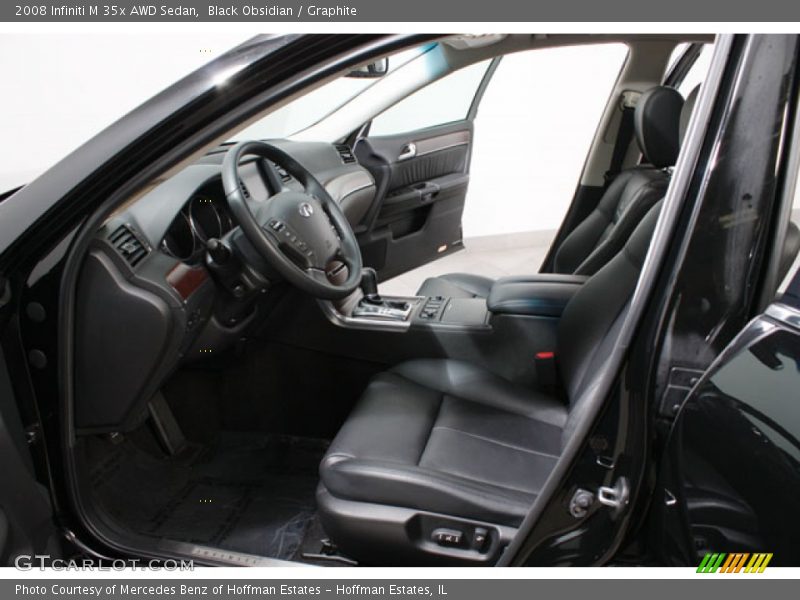 Black Obsidian / Graphite 2008 Infiniti M 35x AWD Sedan