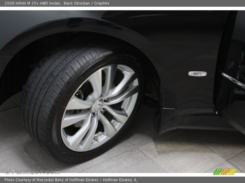 Black Obsidian / Graphite 2008 Infiniti M 35x AWD Sedan