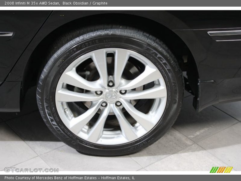 Black Obsidian / Graphite 2008 Infiniti M 35x AWD Sedan