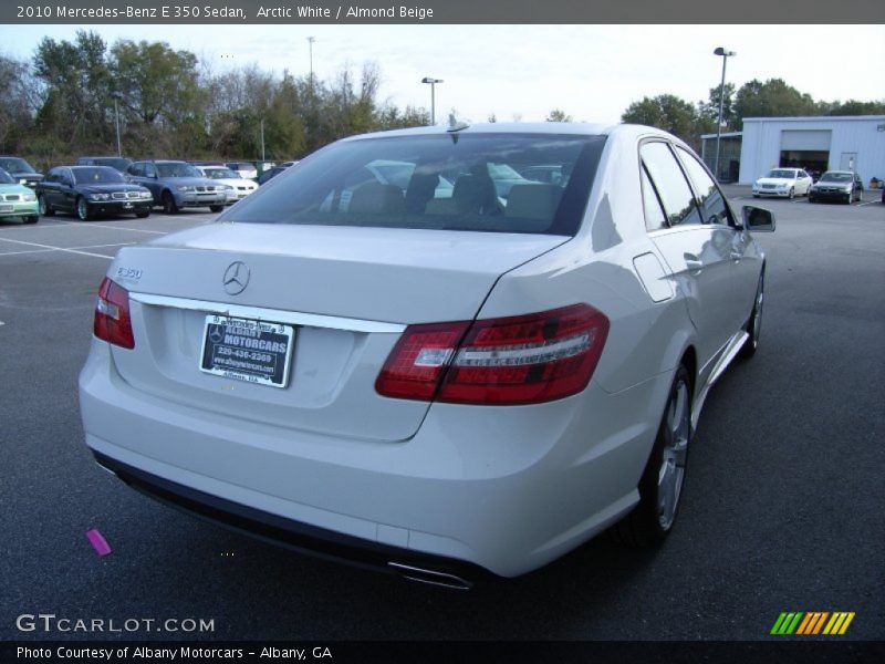 Arctic White / Almond Beige 2010 Mercedes-Benz E 350 Sedan