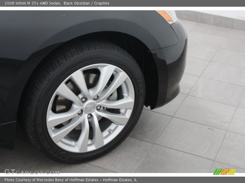 Black Obsidian / Graphite 2008 Infiniti M 35x AWD Sedan