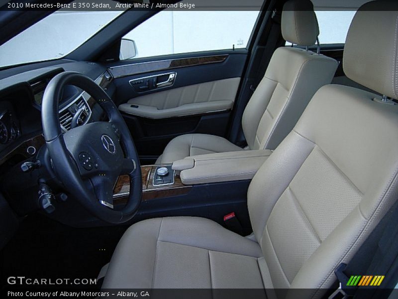 Arctic White / Almond Beige 2010 Mercedes-Benz E 350 Sedan