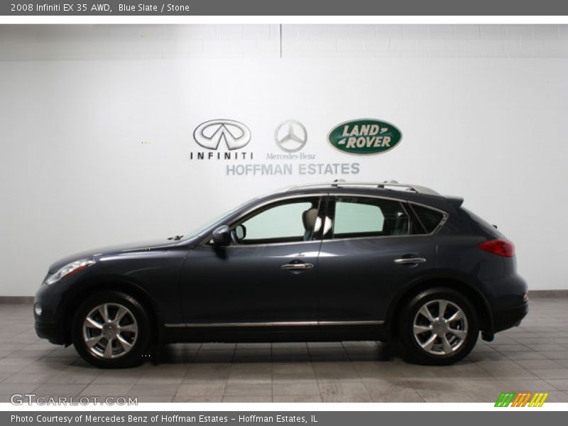 Blue Slate / Stone 2008 Infiniti EX 35 AWD