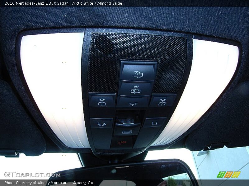 Arctic White / Almond Beige 2010 Mercedes-Benz E 350 Sedan