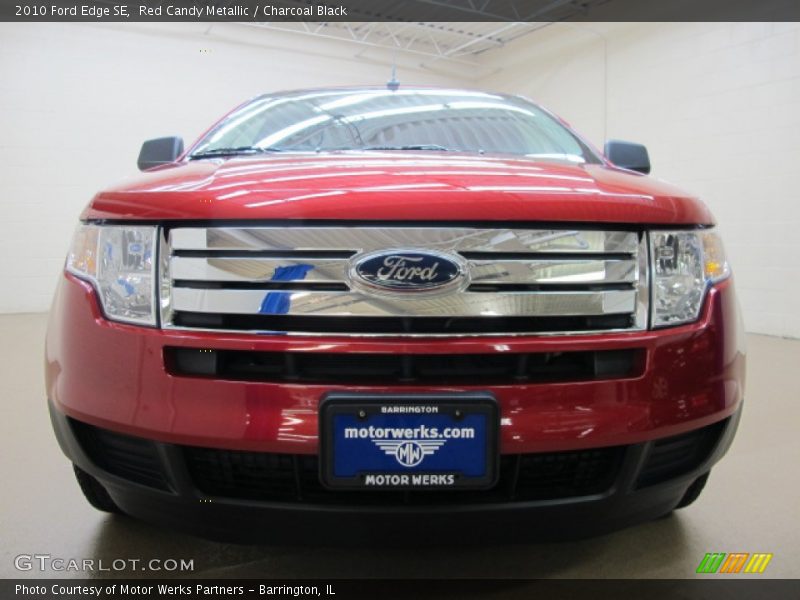 Red Candy Metallic / Charcoal Black 2010 Ford Edge SE