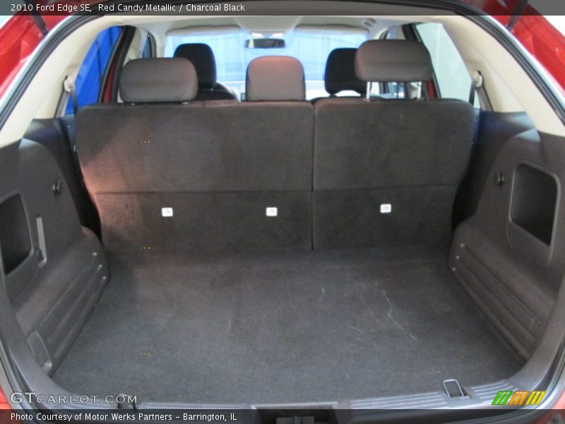 Red Candy Metallic / Charcoal Black 2010 Ford Edge SE