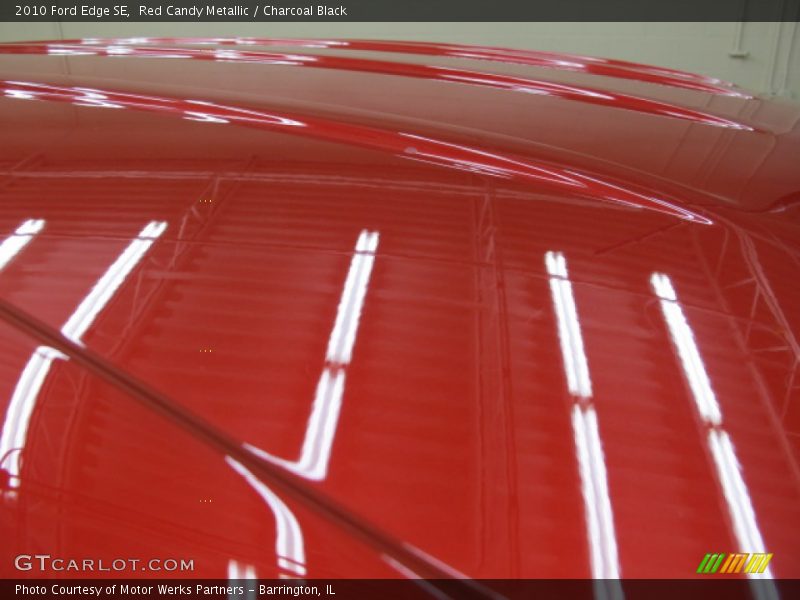 Red Candy Metallic / Charcoal Black 2010 Ford Edge SE