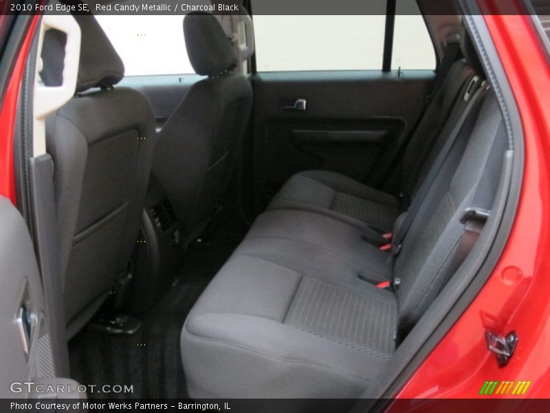 Red Candy Metallic / Charcoal Black 2010 Ford Edge SE