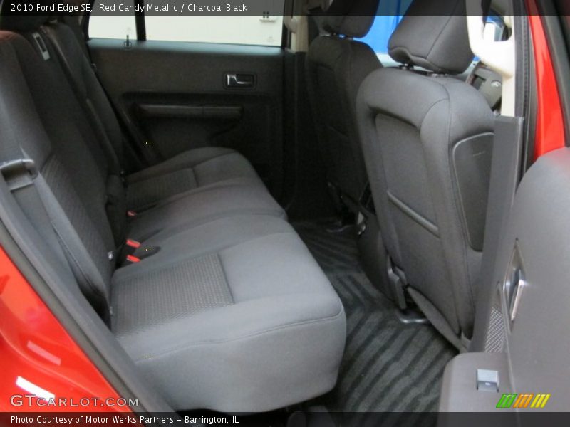 Red Candy Metallic / Charcoal Black 2010 Ford Edge SE