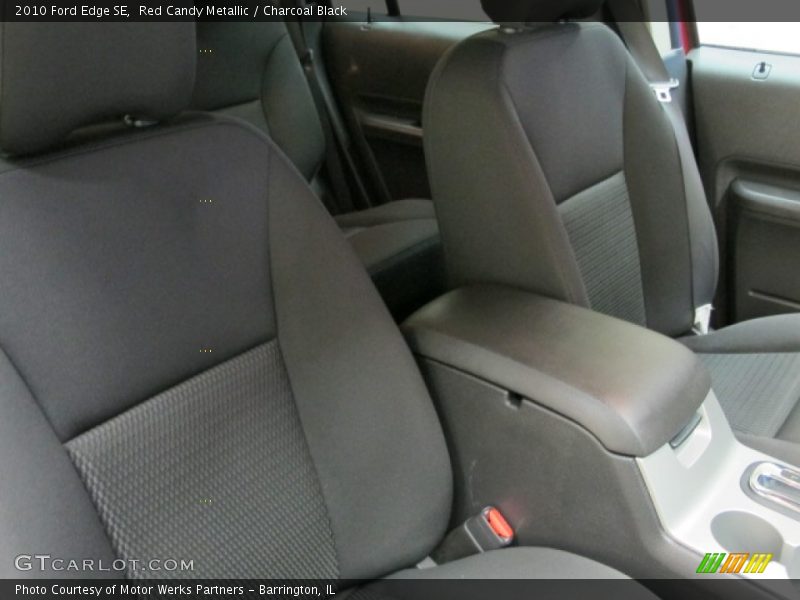 Red Candy Metallic / Charcoal Black 2010 Ford Edge SE