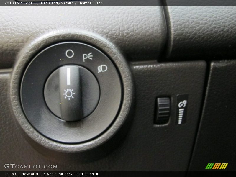 Red Candy Metallic / Charcoal Black 2010 Ford Edge SE